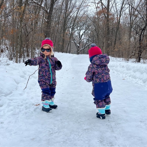 4T Toddler Baby Snow Pile One-Piece Snowsuit - Picture 9 of 10